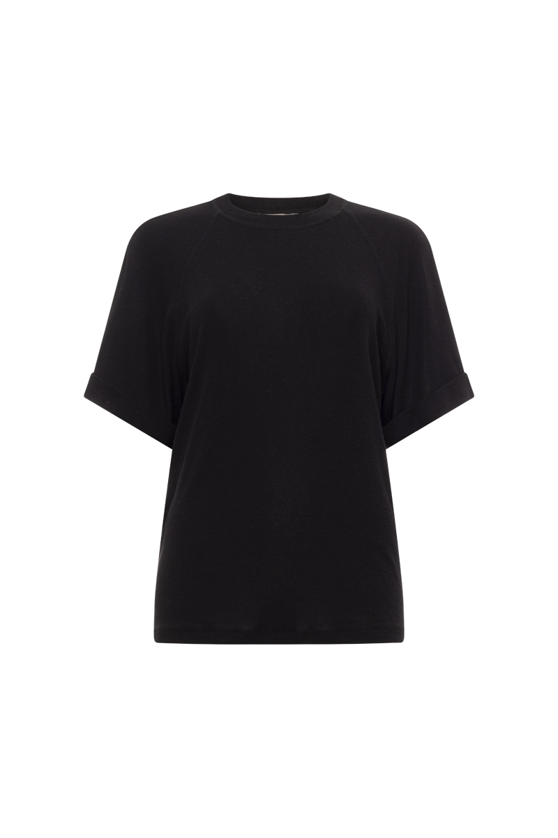 T-SHIRT ΜΕ ΛΑΙΜΟΚΟΨΗ
