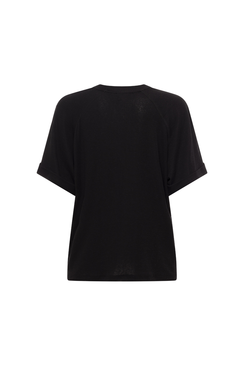 T-SHIRT ΜΕ ΛΑΙΜΟΚΟΨΗ
