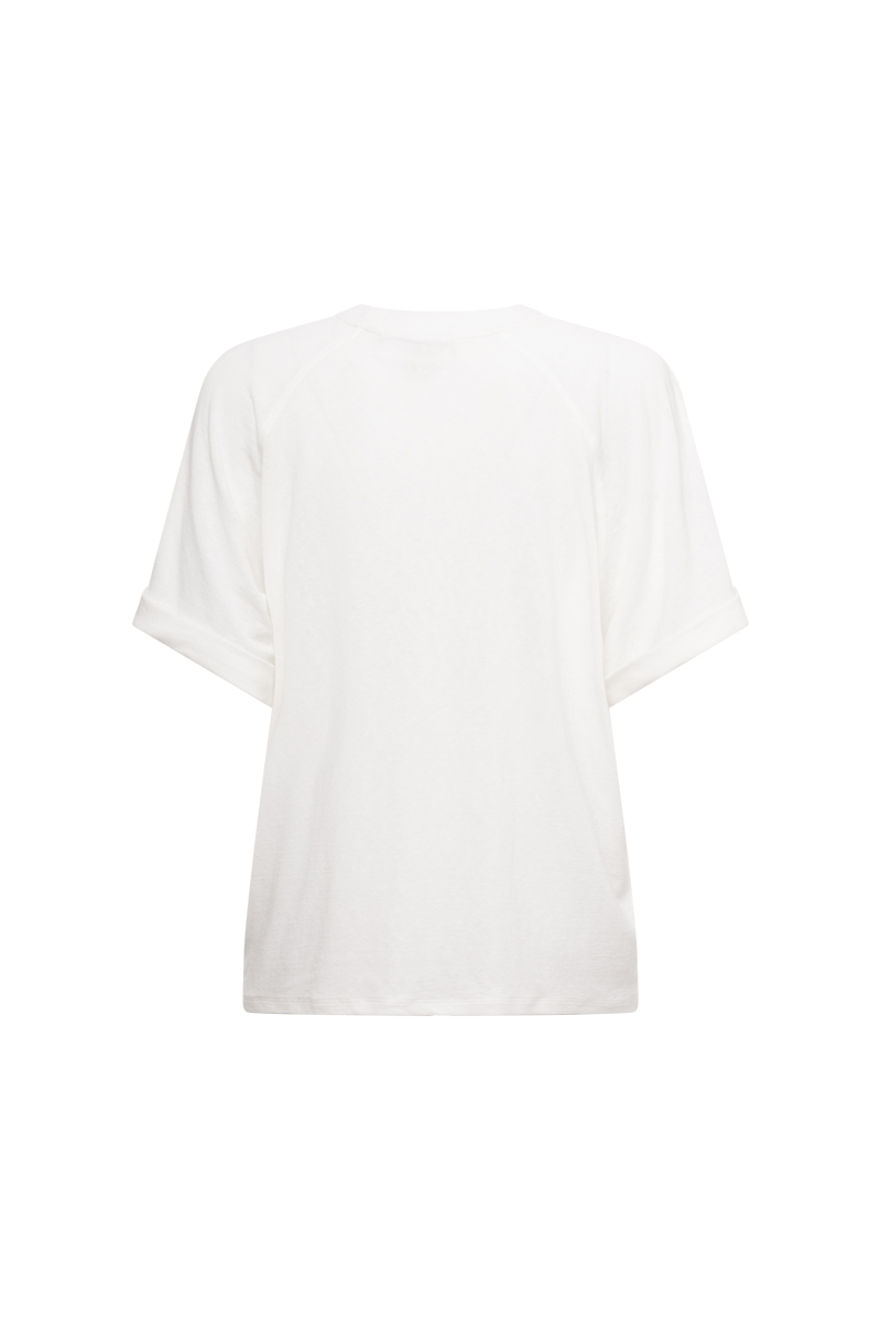 T-SHIRT ΜΕ ΛΑΙΜΟΚΟΨΗ