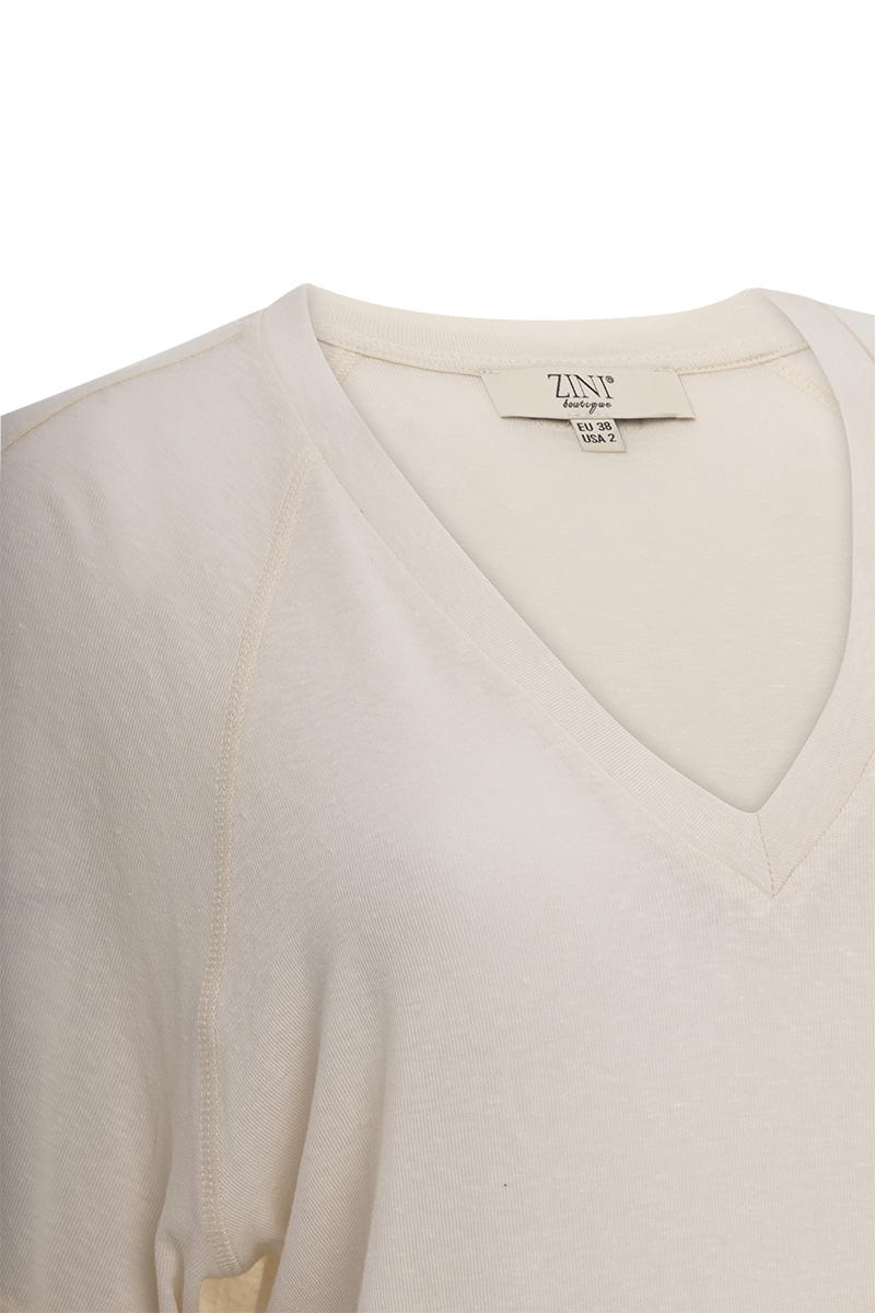 T-SHIRT V-NECK