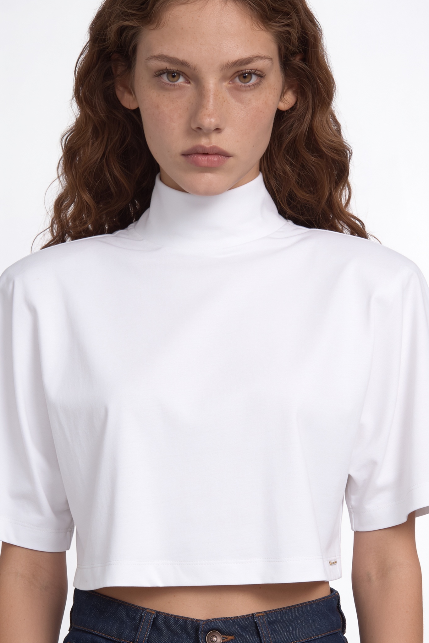 ΚΡΟΠ T-SHIRT ΜΕ ΨΗΛΟ ΓΙΑΚΑ