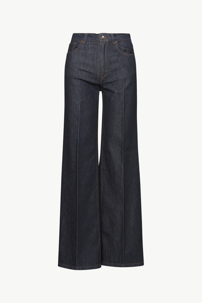 HIGH WAIST WIDE-LEG JEANS